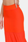 Zivame All Day Flared Mermaid Reversible Saree Shapewear - Pink Orange — thumbnail 3